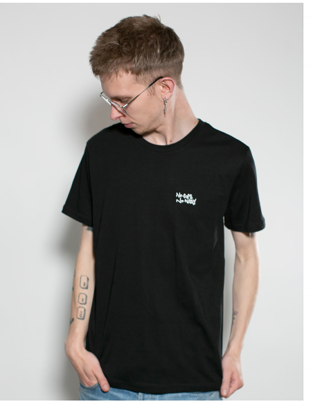 No Cops No Nazis - Mob Action - T-Shirt - Stick - Black