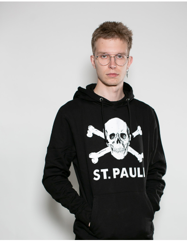 St. Pauli - Hoodie - Totenkopf I - Black