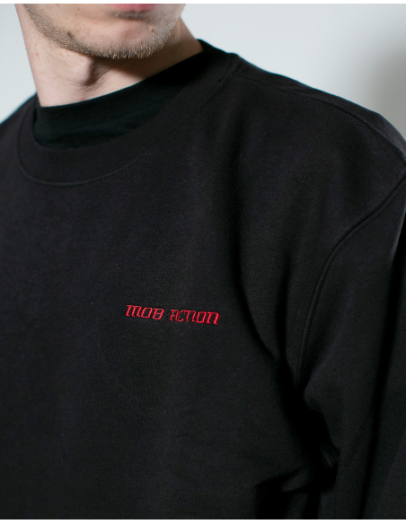 Mob Action Classic - Sweater - Black/Red