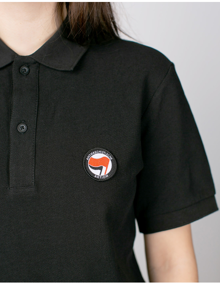 Siamo Tutti Antifascisti - Mob Action - Polo - Black Siamo Tutti Antifascisti - Mob Action - Polo - Black