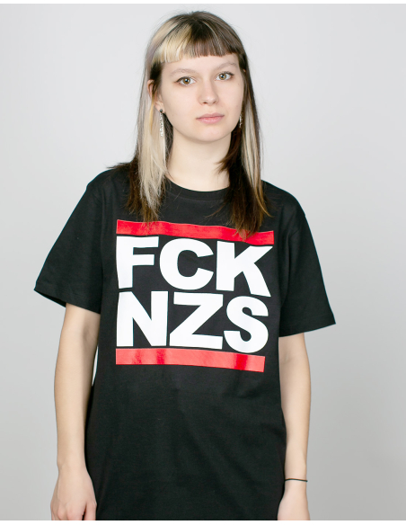 FCK NZS - True Rebel - T-Shirt - Black