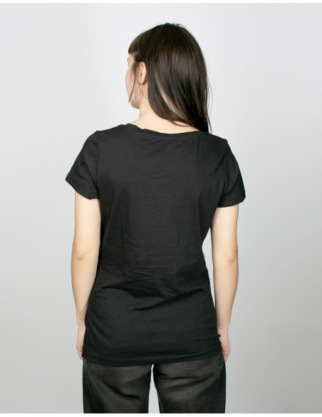 GRL - Always Antifascist - Black Mosquito - T-Shirt tailliert - GRL - Always Antifascist - Black Mosquito - T-Shirt tailliert -