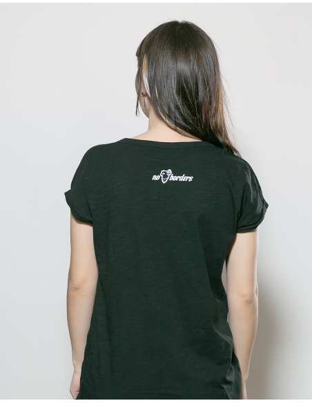 ACAB - All Colours Are Beautiful - No Borders - T-Shirt fitted