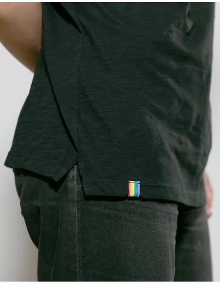 ACAB - All Colours Are Beautiful - No Borders - T-Shirt fitted