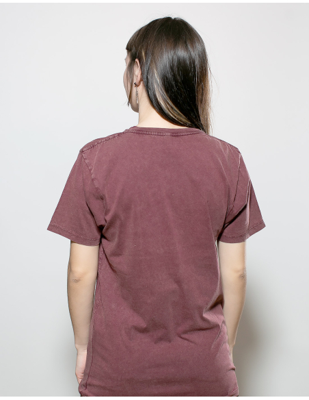 Mission Lifeline - SOLI T-Shirt - Front Print - Burgundy Mission Lifeline - SOLI T-Shirt - Front Print - Burgundy