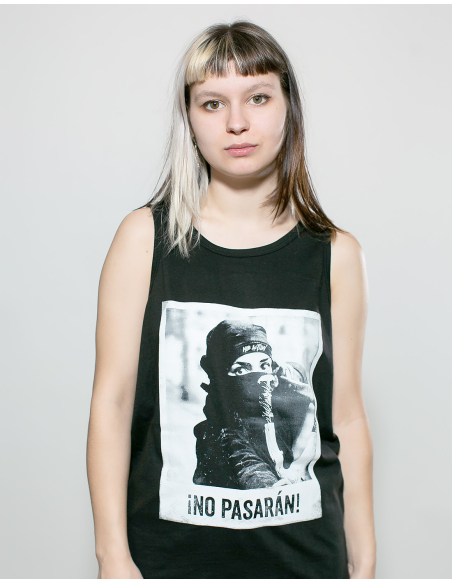 No Pasaran - Mob Action - Tanktop - Black