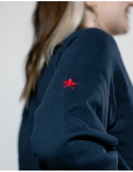 Mob Action Classic - Sweater - Navy/White