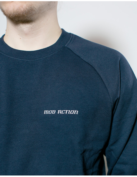 Mob Action Classic - Sweater - Navy/White