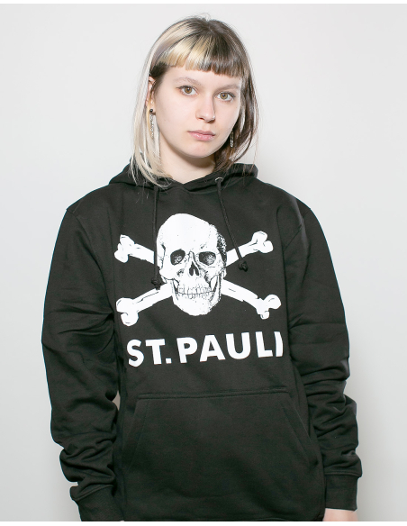 St. Pauli - Hoodie - Skull I - Black