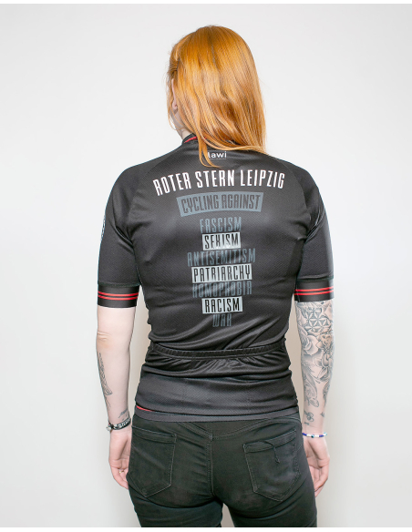 Roter Stern Leipzig - Radtrikot Kurzarm - Black/Red Roter Stern Leipzig - Radtrikot Kurzarm - Black/Red