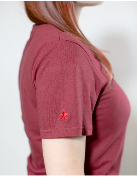 Mob Action Classic - T-Shirt - Burgundy