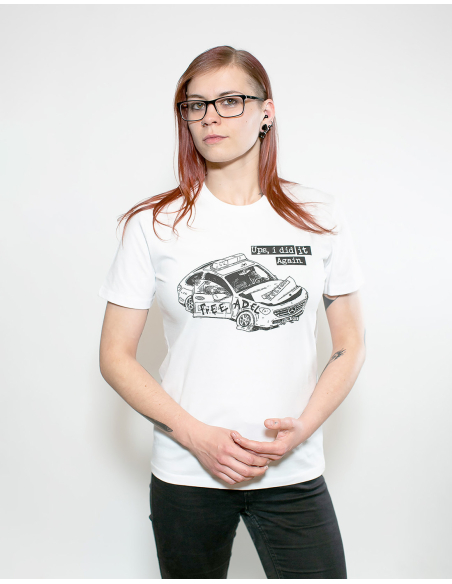 Free Adel - No Borders - SOLI T-Shirt - White Free Adel - No Borders - SOLI T-Shirt - White