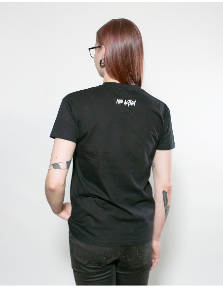 No Cops No Nazis - Mob Action - T-Shirt - Black/Red