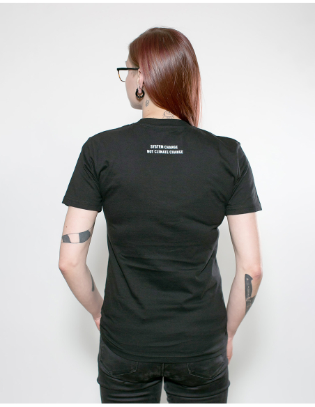 Antifa For Future - No Borders - T-Shirt - Black