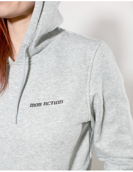 Mob Action Classic - Hoodie - Grey/Black