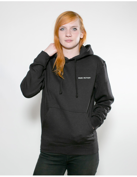 Mob Action Classic - Hoodie - Black/White
