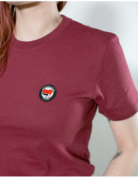 Siamo Tutti Antifascisti - Mob Action - T-Shirt - Burgundy Siamo Tutti Antifascisti - Mob Action - T-Shirt - Burgundy