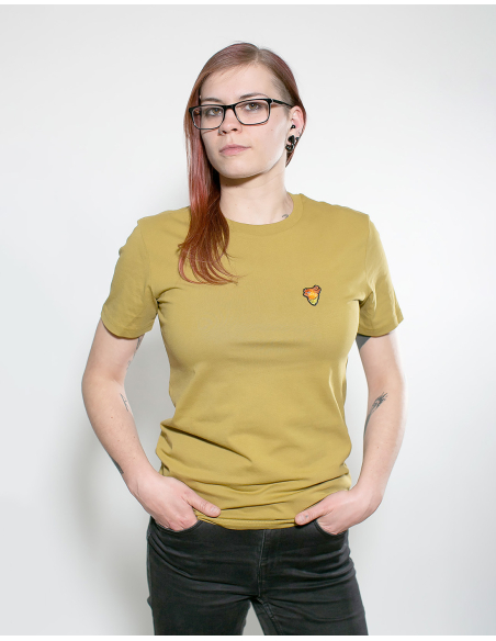 No Borders Cockatoo - T-Shirt - Olive Green