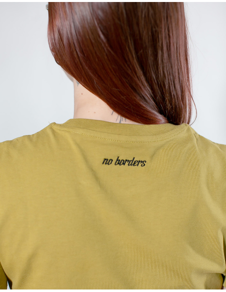 No Borders Kakadu - T-Shirt - Olive Green