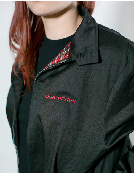Mob Action Classic - Jacke - Harrington - Black/Red