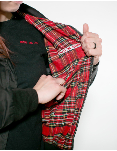 Mob Action Classic - Jacke - Harrington - Black/Red