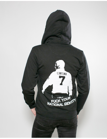 Roter Stern Leipzig - Zipper - Cantona - Black Roter Stern Leipzig - Zipper - Cantona - Black