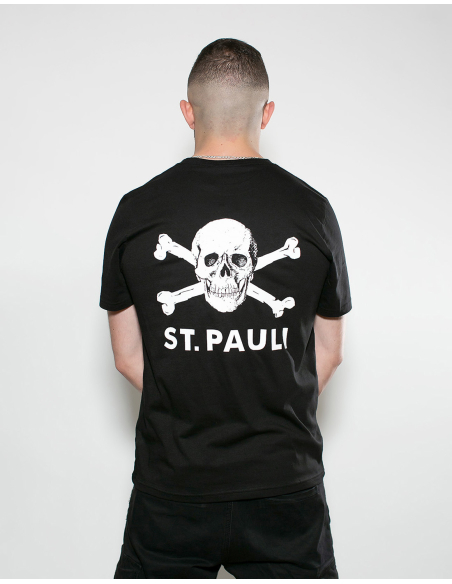 St. Pauli - T-Shirt - Totenkopf II - Black