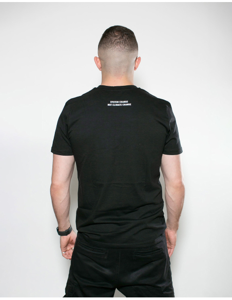 Antifa For Future - No Borders - T-Shirt - Black