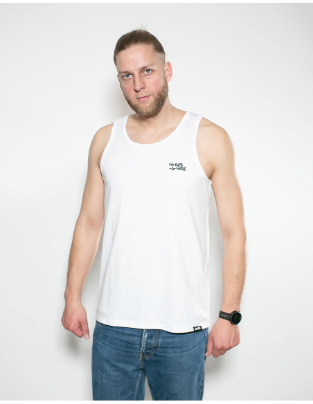 No Cops No Nazis - Mob Action - Tanktop - White