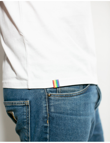 ACAB - All Colours Are Beautiful - No Borders - T-Shirt - White