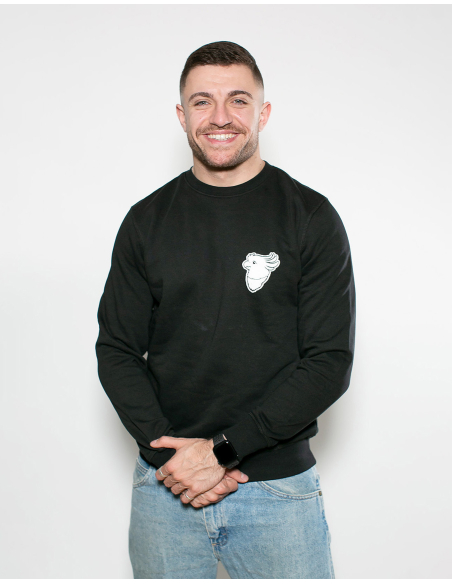 Nationalism sucks - No Borders - Sweater - Black