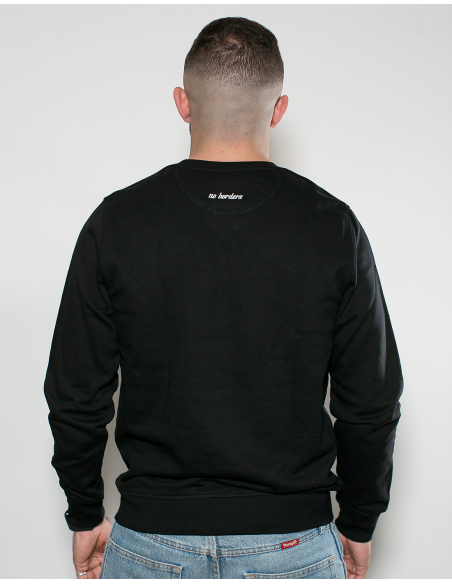 Kein Mensch ist illegal - No Borders - Sweater - Black