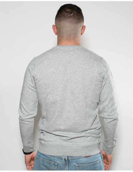 Roter Stern Leipzig - Sweater - Logo Stick - Grey