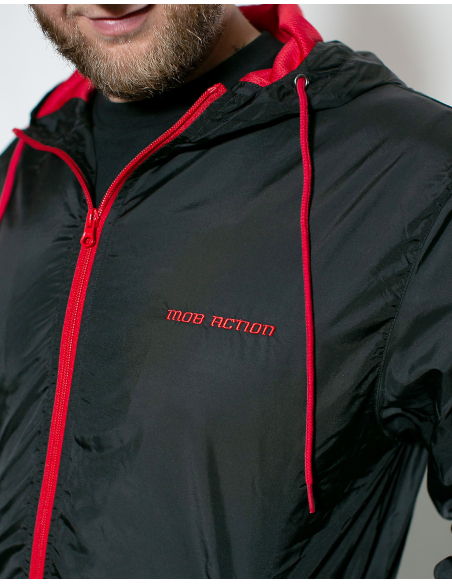 Mob Action Classic - Jacke - Contrast - Black/Red Mob Action Classic - Jacke - Contrast - Black/Red