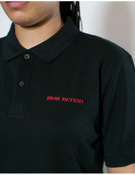 Mob Action Classic - Polo - Black/Red