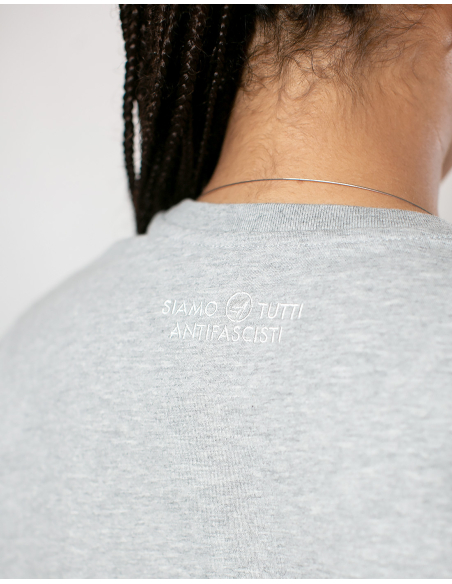 Siamo Tutti Antifascisti - Mob Action - T-Shirt - Grey Siamo Tutti Antifascisti - Mob Action - T-Shirt - Grey