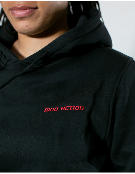 Mob Action Classic - Hoodie - Black/Red
