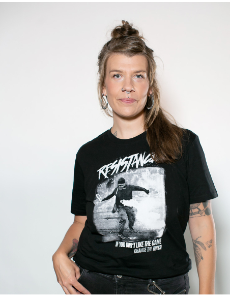 Resistance - Mob Action - T-Shirt - Black