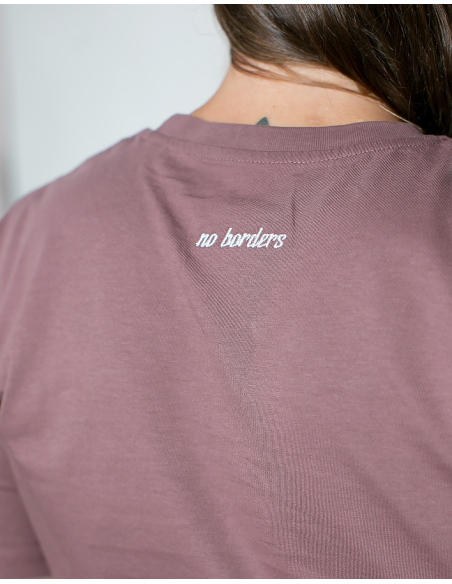 Kein Mensch ist illegal - No Borders - T-Shirt - Kaffa Coffee