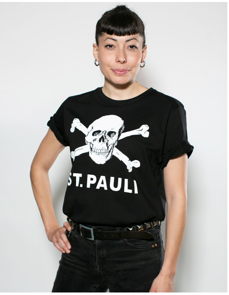 St. Pauli - T-Shirt - Totenkopf I - Black