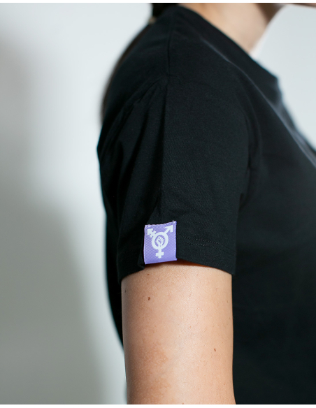 LGBTQ - Mob Action Classic - T-Shirt - Black/Purple