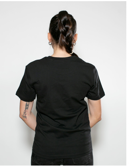 Roter Stern Leipzig - T-Shirt - Logo Stick - Black