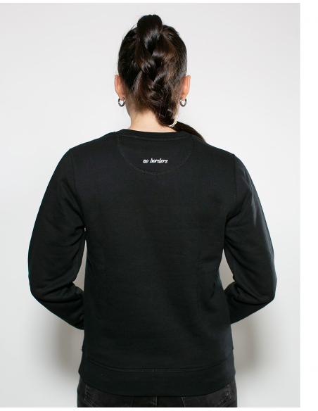 Kein Mensch ist illegal - No Borders - Sweater - Black