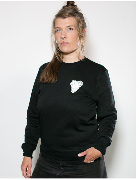 Nationalism sucks - No Borders - Sweater - Black