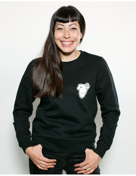 Nationalism sucks - No Borders - Sweater - Black