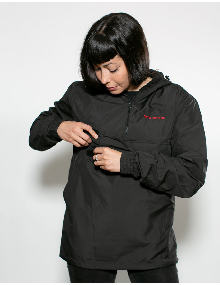 Mob Action Classic - Jacke - Windbreaker - Black/Red Mob Action Classic - Jacke - Windbreaker - Black/Red