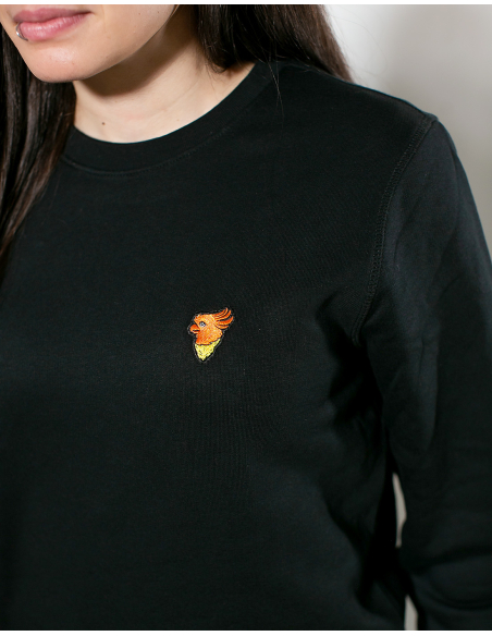 No Borders Cockatoo - Sweater - Black