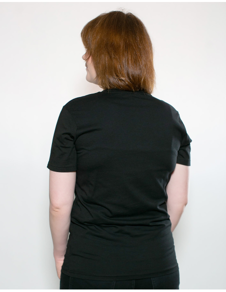 Mission Lifeline - SOLI T-Shirt - Pocket Print - Black Mission Lifeline - SOLI T-Shirt - Pocket Print - Black