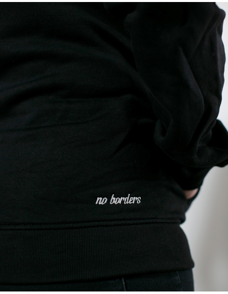 No Borders Cockatoo - Hoodie - Black