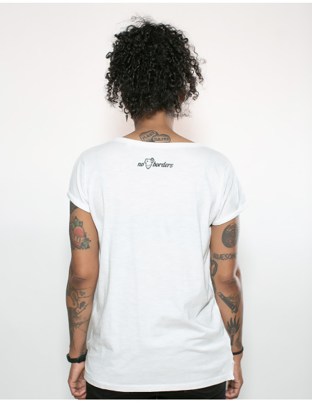 ACAB - All Colours Are Beautiful - No Borders - T-Shirt fitted